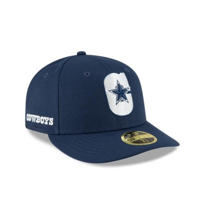 Dallas Cowboys Gorra | New Era NFL Logo Mix Low Profile 59fifty Fitted Cap Mexico - Azules